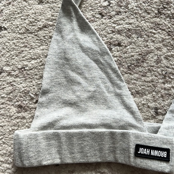 Joah Brown pearl gray triangle bra - Picture 7 of 9